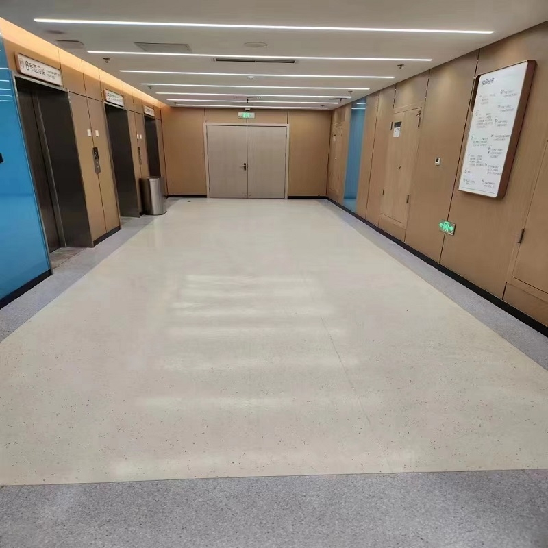 超91视频塑膠地板案例|青島市第六人民醫院