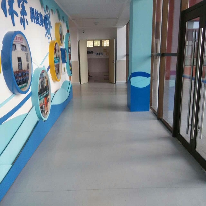 超91视频塑膠地板案例欣賞|青島市第六十八中學