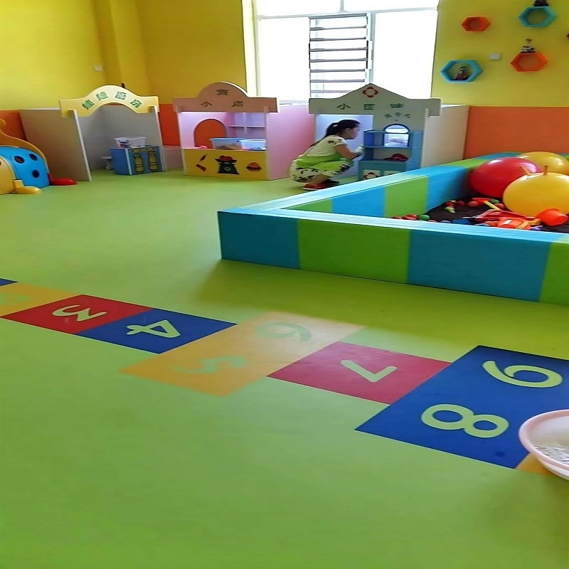 超91视频塑膠地板案例欣賞 |九連山路幼兒園